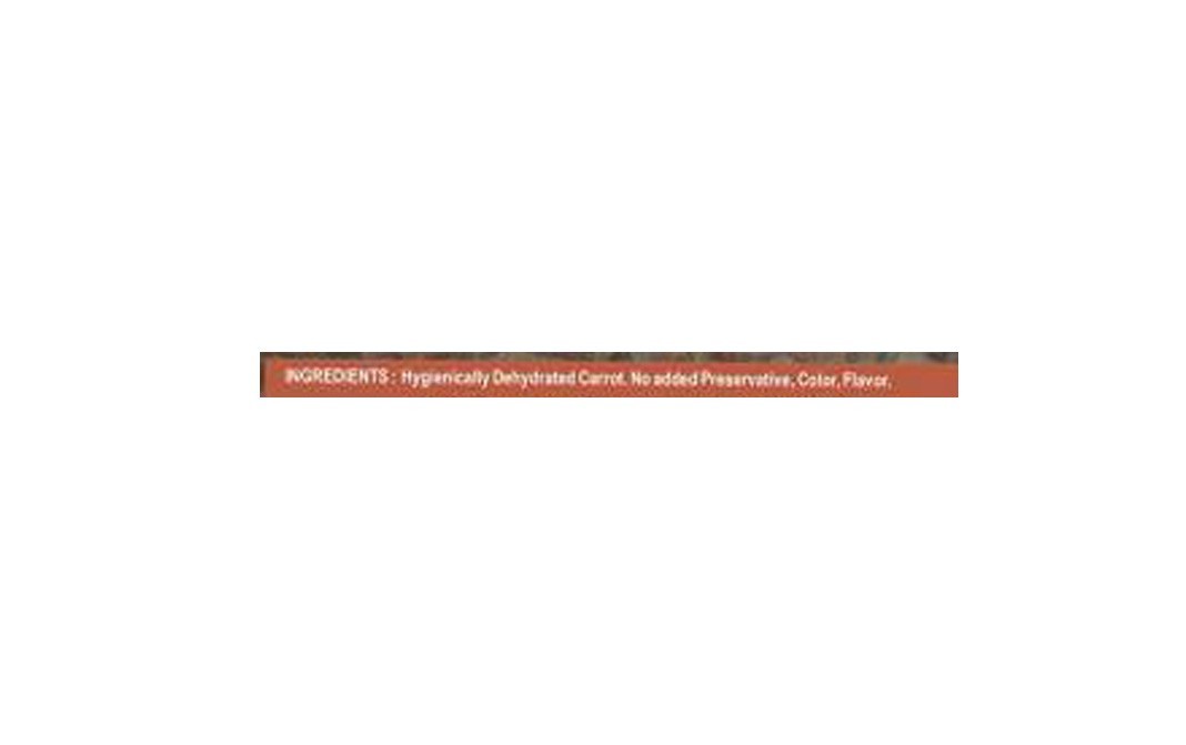 Thirsty Fresh Carrot Flakes    Pack  450 grams